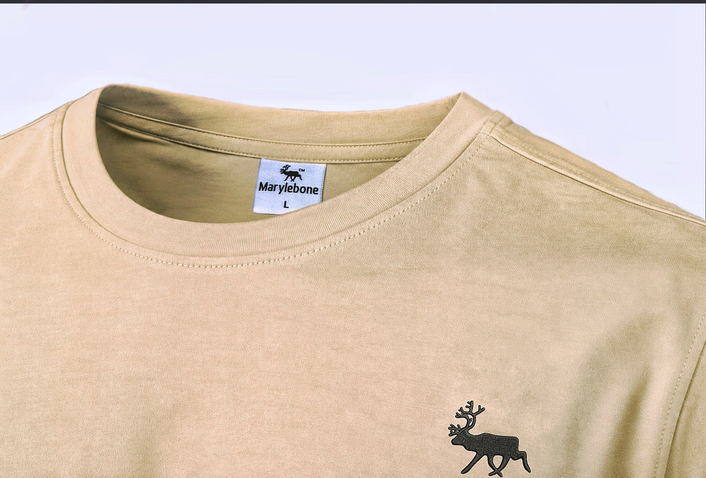 The Essential Tee- Beige